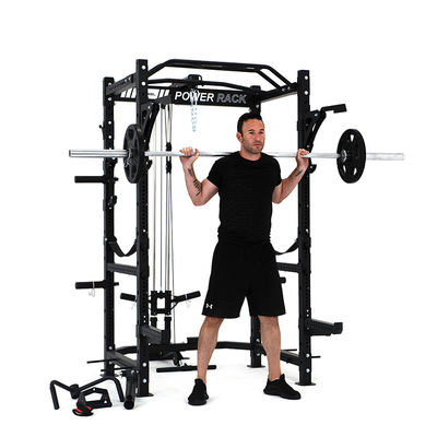 Klappbare kommerzielle Fitness-Sportstudio-Ausrüstung Leistung Halb-Squat-Rack für Fortgeschrittenes Training