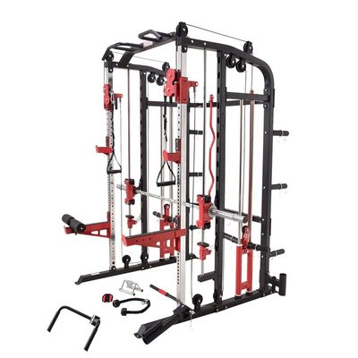 Multifunktionale Power Rack Smith-Maschine und Funktionstrainer für Heimgymnastik NW 190.5