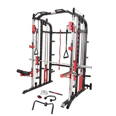 Multifunktionale Power Rack Smith-Maschine und Funktionstrainer für Heimgymnastik NW 190.5