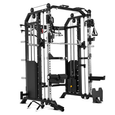 G7 G7W Multifunktions Fitnessgerät 3 in 1 Combo Power Rack mit Smith-Maschinenfunktion