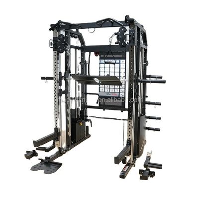 G7 G7W Multifunktions Fitnessgerät 3 in 1 Combo Power Rack mit Smith-Maschinenfunktion