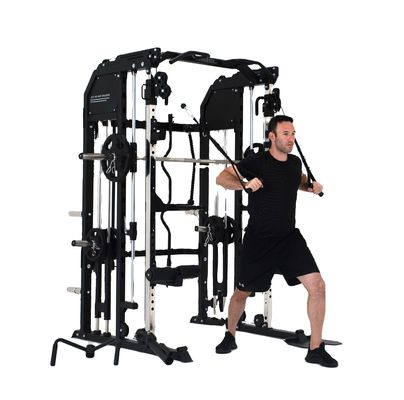 G7 G7W Multifunktions Fitnessgerät 3 in 1 Combo Power Rack mit Smith-Maschinenfunktion