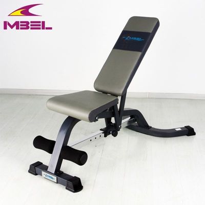 Anpassungsfähige Fitness-Ausrüstung Ab Sit Up Bench für effektive Übungen Grau/Schwarz