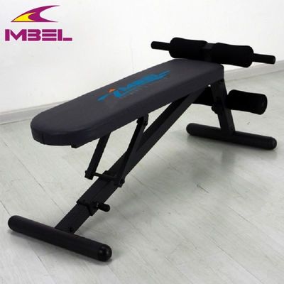 Anpassungsfähige Fitness-Ausrüstung Ab Sit Up Bench für effektive Übungen Grau/Schwarz