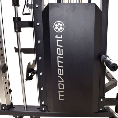 Männer-Haus Fitnessstudio-Ausrüstung Schwarz glänzend All-in-One Fitnessstudio Smith-Maschine für Bodybuilding