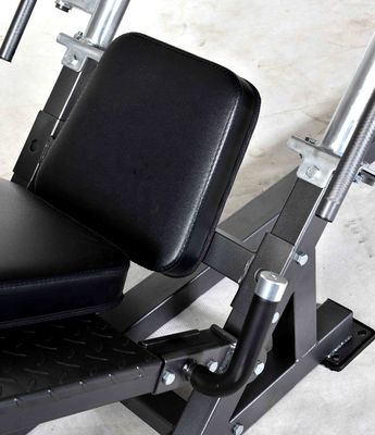 Grau/Schwarz Gym Leg Press Hack Squat Machine LCL Unterstützung Anpassung
