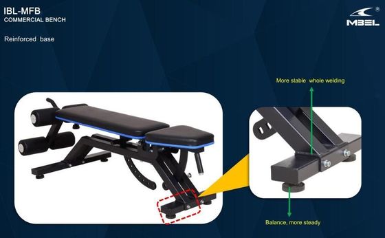 Ladehafen IBL-MFB Sit Up Übung Fitnessmaschine Zuhause Fitnessstudio Fitnessgeräte Nutzbank