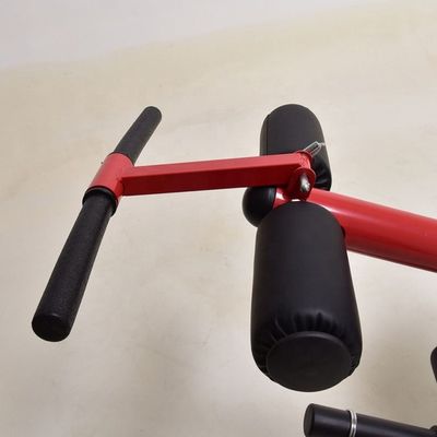 Männer Rot Fitness-Sportraum Ausrüstung Squat Rack Gewichtsheben Übungsbank