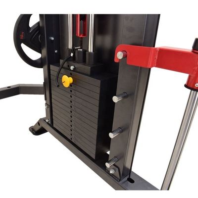 All-in-one-Sportstudio Multifunktionales Fitnessstudio-Equipment Power Rack Smith-Maschine mit Gewichtsstapel