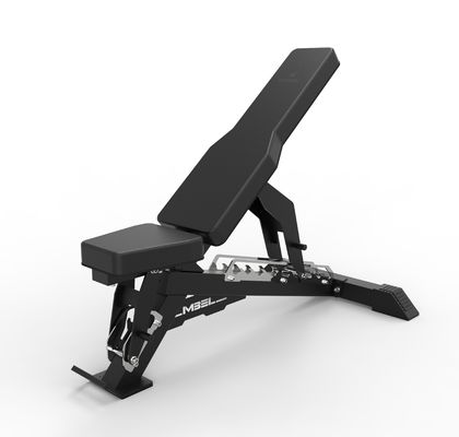 1355x785x1340mm Gewichtshebebank für Sportstätten mit verstellbarer Neigung und Abnahme