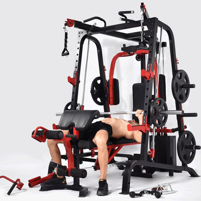 Männer 70 Einheit 9010DE Bodybuilding Fitness Maschine Fitnessstudio Smith Maschine mit Gewichtsstapel