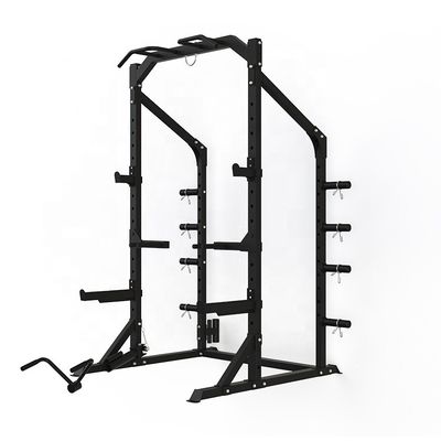 Multifunktionale Trainer Smith Maschine Kabel Crossover Gym mit und Grau/Schwarz Design