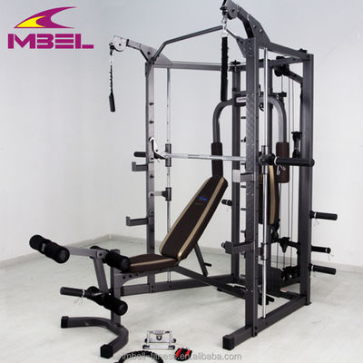 End Fitness-Ausrüstung Smith-Maschine mit NW 152kg in Grau/Schwarz