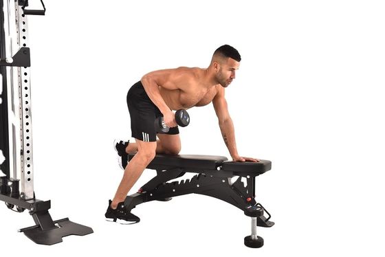 Verstellbares Gym Heavy Duty Bench für Multifunktion Fitness Übung in 1210x742x450mm Größe