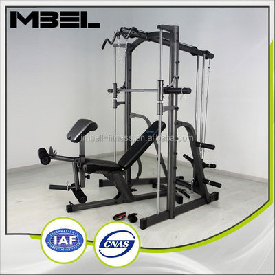 Unterstützung LCL Multifunktionelle Smith-Maschine für Heimgymnastik Fitness-Kraftgeräte
