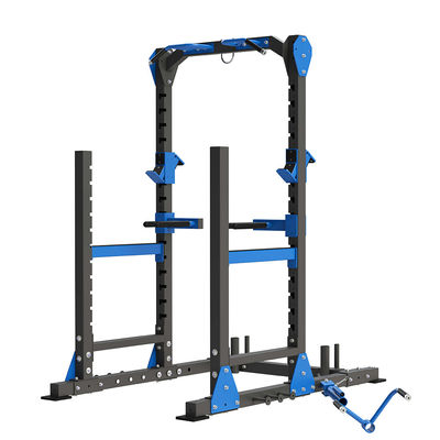Gewerbliche Fitnessstudio-Ausrüstung Rot Power Squat Rack mit anpassbarem und langlebigem Design