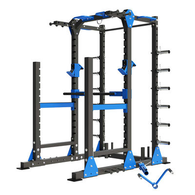 Gewerbliche Fitnessstudio-Ausrüstung Rot Power Squat Rack mit anpassbarem und langlebigem Design
