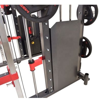 2024 Männer Schwarz Matt 3 In 1 Fitness Power Rack Multifunktionaler Trainer Smith-Maschine
