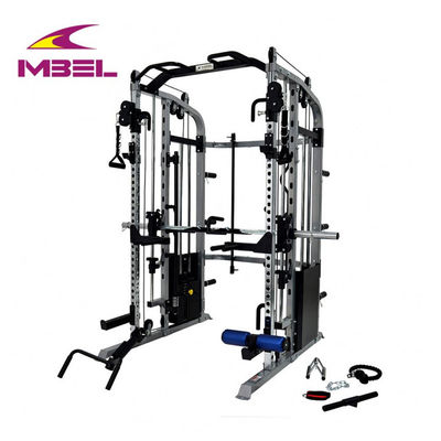 Unisex Heimgymnastik-Fitness-Maschine mit Multi-Gymnastik-Ausrüstung in Grau/Schwarz Farbschema
