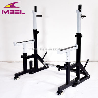 NO Klappbare integrierte Fitness-Trainer chinesische verstellbare Bank Squat Rack