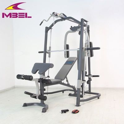 152 kg N.W. Grau/Schwarz Fitness-Ausrüstung Smith-Maschine für Krafttrainingseinrichtungen