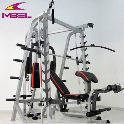 152 kg N.W. Grau/Schwarz Fitness-Ausrüstung Smith-Maschine für Krafttrainingseinrichtungen