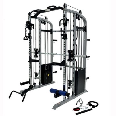 Deluxe Single Station Heimgymnasium mit Abdeckung GRÜ/SCHWARZ Heim Fitnessgeräte