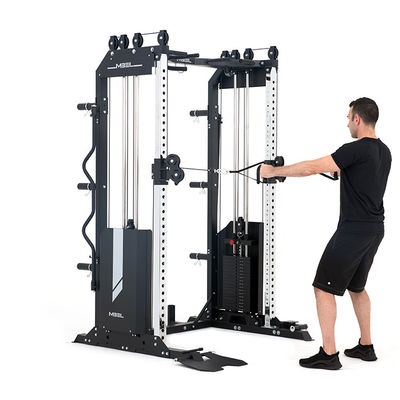 XT2 Gym Multi-Funktion Power Rack Funktionaler Trainer Schwarzer Matte für Indoor-Training