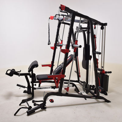 32 Einheiten Fitness-Ausrüstung Multifunktionaler Fitnessraum Smith-Maschine für maximale Ergebnisse