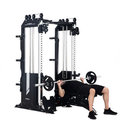 Metal Light Grey Luxury XT2 Multifunktionaler Trainer Power Rack Turnhalle Ausrüstung Trainingsmaschine