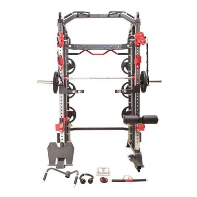 G7A G7W Multifunktionales Kniebein- und Kniebein-Rack Kraftrack Smith-Maschine Funktionstrainer 40'/ Einheit 45