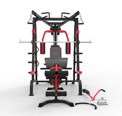 Vollständiges Set Multifunktionaler Trainer Fitnessstudio Smith-Maschine Funktionaler Trainer Ausrüstung Smith-Maschine