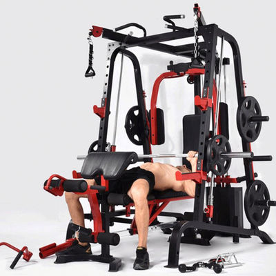 Heim Fitness-Ausrüstung Fitness-Kraftmaschine Gym Squat Rack Smith-Maschine Funktionaler Trainer