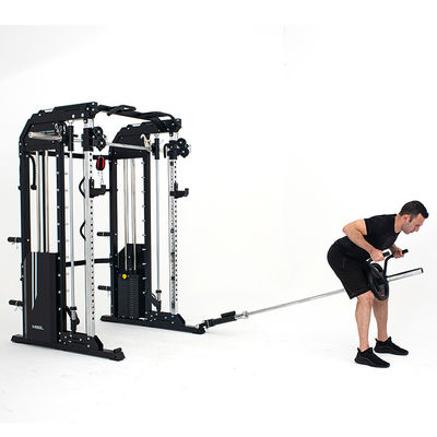 Multifunktionsstation Fitnessstudio Fitnessgeräte Smith Squat Rack Trainer Fitness Trainer