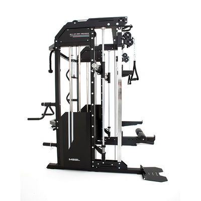 Rote Multifunktionstrainer Power Rack Fitness Fitness Gym Ausrüstung Übungsgeräte Smith Maschine Home Gym Station N.W. 378.2