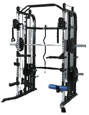 Rote Multifunktionstrainer Smith-Maschine für Männer Heim- und Fitnessstudio-Workout-Ausrüstung