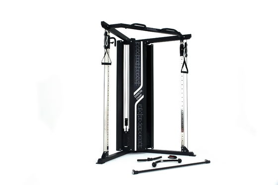 Multifunktionale Trainer Barbell Rack Fitnessstätte Kraft und Leistung mit Power Rack
