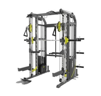 Individuell angepasste Multifunktions-Gymnastik-Verstellbares Kabel-Gymnastik-Squat-Rack mit 90 Lbs-Gewichtsstapel