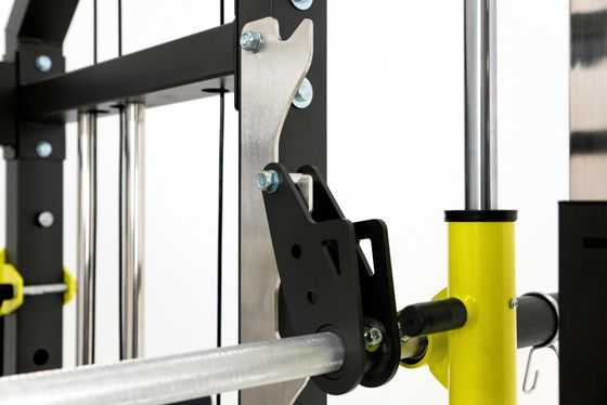 Individuell angepasste Multifunktions-Gymnastik-Verstellbares Kabel-Gymnastik-Squat-Rack mit 90 Lbs-Gewichtsstapel