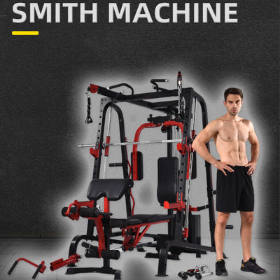 Multifunktionale Smith-Maschine Beste Fitness-Ausrüstung für Heim-Gymnastik Kabel Crossover