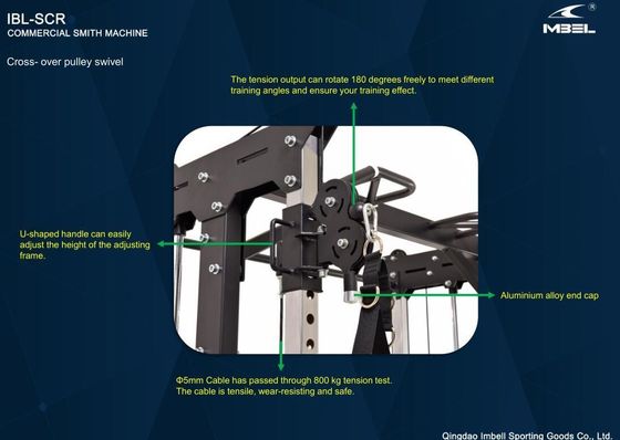 Multifunktionale Smith-Maschine integrierte Fitness-Trainer für Zuhause und Fitness-Übungen
