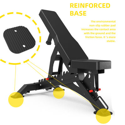 Multi-Funktion verstellbare Fitnessstudio-Bänke Set Metallkonstruktion für Zuhause und Gewerbe