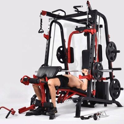 Unisex-Multi-Funktion Functional Trainer Smith-Maschine Kniebeutel