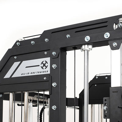 Design Bodybuilding-Ausrüstung 3D-Smith-Maschine mit funktionellem Trainer und Power Rack