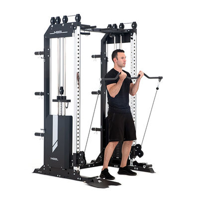 Schwarze Matte Multifunktionelle Heim Fitnessstudio Bodybuilding-Ausrüstung mit anpassbaren Optionen