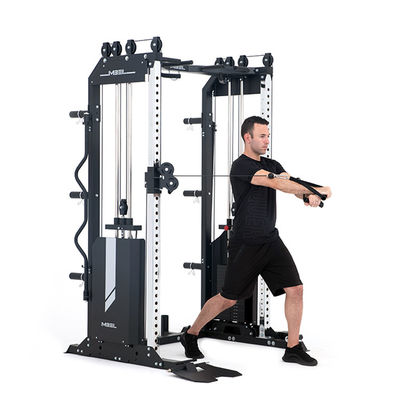 Schwarze Matte Multifunktionelle Heim Fitnessstudio Bodybuilding-Ausrüstung mit anpassbaren Optionen