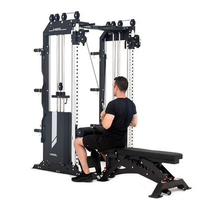 Smith-Maschine Kompletttrainer Fitness-Trag nach unten Arm Stärke Trizeps-Maschine