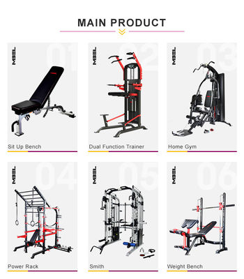 Bodybuilding Funktion Kniebecken für Zuhause Fitness Smith Maschine Stahlmaterialien