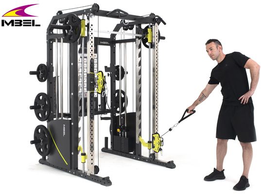 Allumfassendes Training Smith-Maschine für Männer N.W. 302,4 KGS Multifunktionales Heimgymnasium