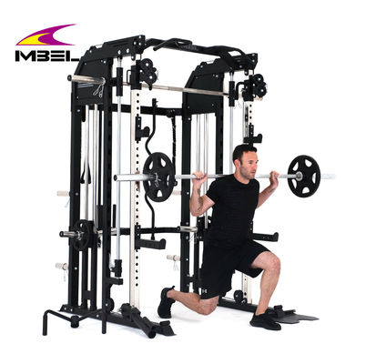 Multifunktions-Squat-Rack Power Rack Smith-Maschine für Heim-Fitness-Training-Ausrüstung